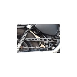 Round Hole Belt Guard Black Powder Coated