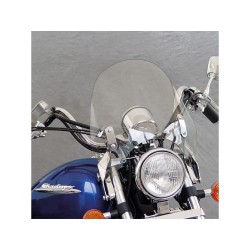 SwitchBlade Deflector Quick Release Windshield Height: 24,9", Width: 14" Clear