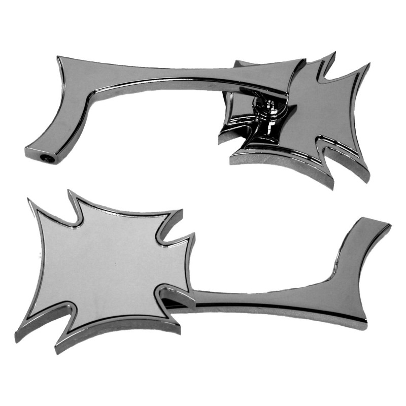 Era Maltese Cross Mirror Chrome