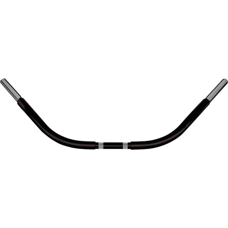 Chubby Beach Handlebar Black Powder Coated 1 1/4" Throttle By Wire