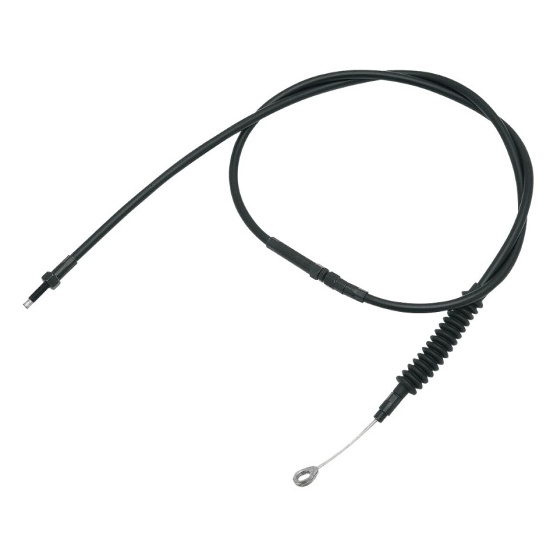 Blackout Longitudinally Wound (LW) Clutch Cable +6 Black Vinyl All Black 64,8"