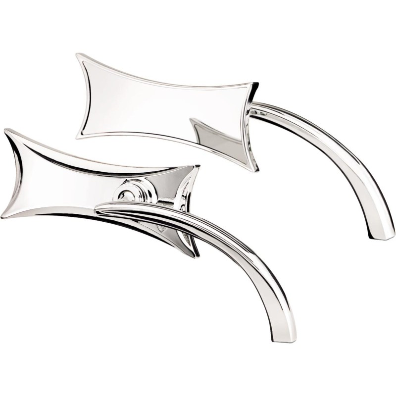 Four Point Micro Mirror Chrome Left