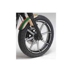 Velocity 2-Piece Brake Rotor Black Stainless Steel 11,8" Rear