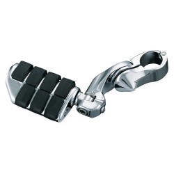 Tour-Tech Cruise Mounts with Dually ISO-Pegs Short Arm Chrome