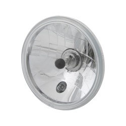 5,75" Scheinwerfereinsatz mit klarem Glas und Parklicht With parking light Chrome Clear H4