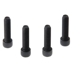 Triple Tree Screw Set (4 Piece Set) , Black Triple Tree Screw Set