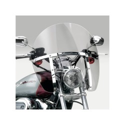 SwitchBlade Chopped Quick Release Windshield Height: 21,4", Width: 22,2" Light Smoke
