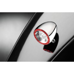 Bullet 1000 RB LED Taillight Chrome Chrome LED
