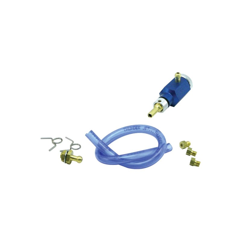 Thunder Jet Carburetor, Blue Anodized