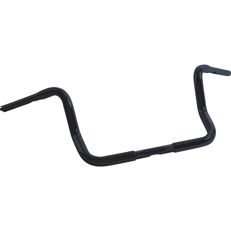 1 1/4" Fat Bagger Handlebar Black Powder Coated 1 1/4" Throttle By Wire