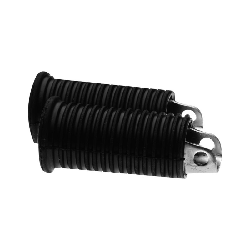 Stock Replacement Large Diameter Footpegs Black