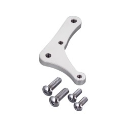 Kustom Tech 4 Piston Front Bracket, For 8,5" Rotor, Left and Right, Polished