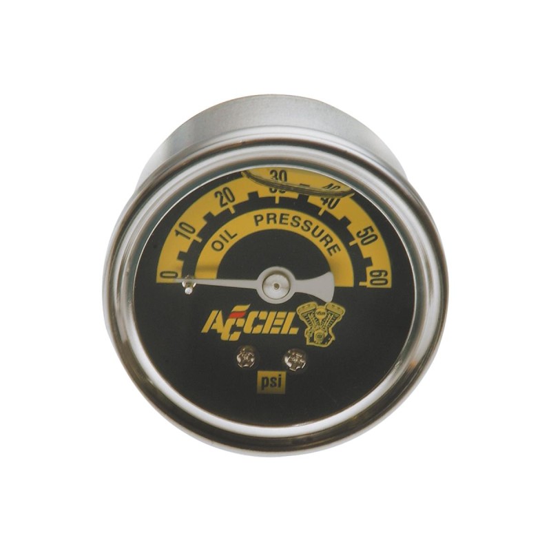 60 lbs OIL GAUGE Oil Pressure Gauge Scale: 60PSI