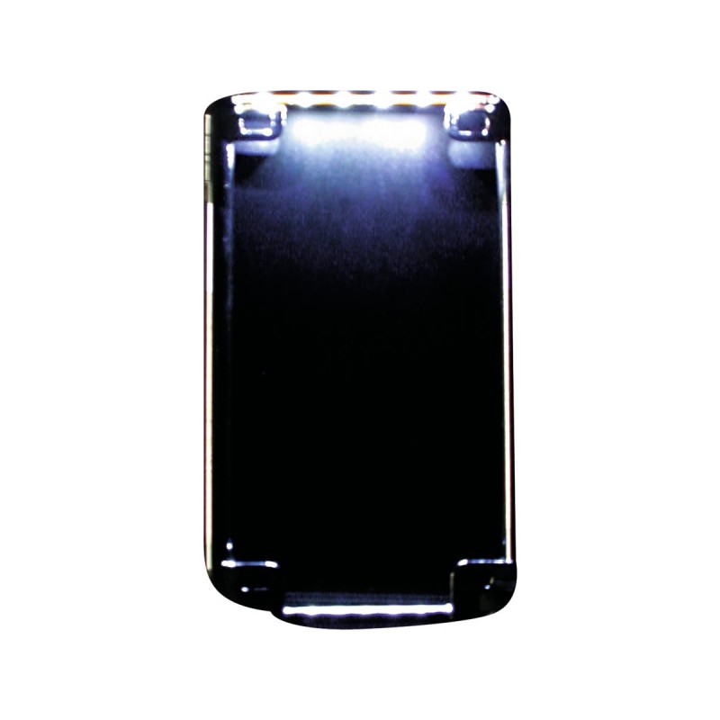 License Plate Light Width: 3" Chrome