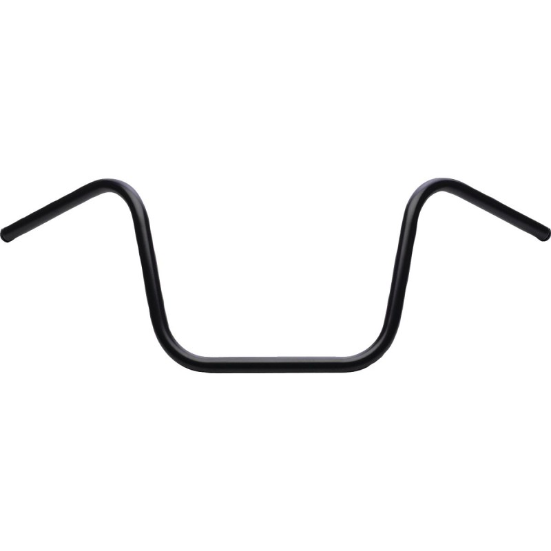 12 Ape Hanger Handlebar Black Powder Coated 1"