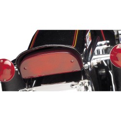 Custom Fat Bob Taillight Bracket Chrome