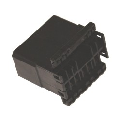 12-Wire Cap AMP Multilock Connector Housing Black