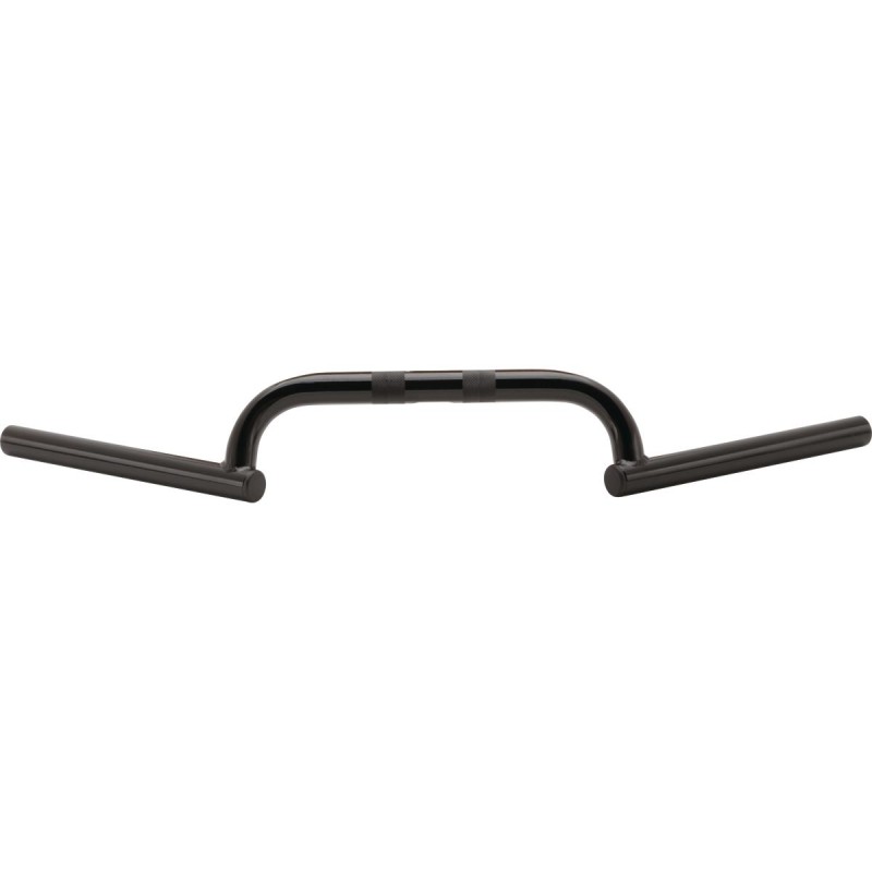 1" Clubman Handlebar Black Powder Coated 1"