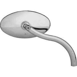 Softbend Smooth Cat Eye Mirror Chrome