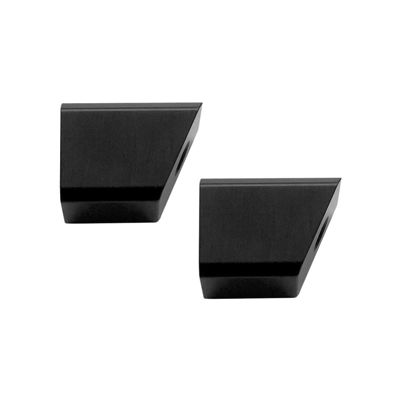 Blokks License Plate Mounting Adapter Black Anodized