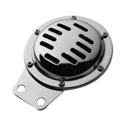 Horn Deluxe Two Terminal Chrome Horn