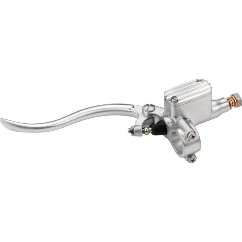 Deluxe Clutch Master Cylinder Kit Aluminium Satin Lever and Master Cylinder Cover Aluminium Satin 14 mm Hydraulic Clutch