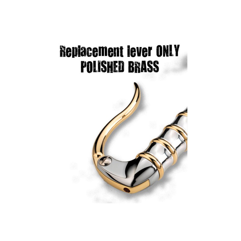 Retro Hand Control Replacement Lever Brass Polished