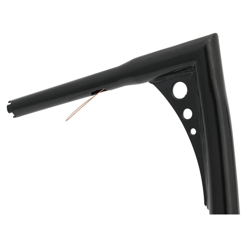 New 13 Bonanza Bagger Handlebar Black Powder Coated 1 1/4" Throttle By Wire