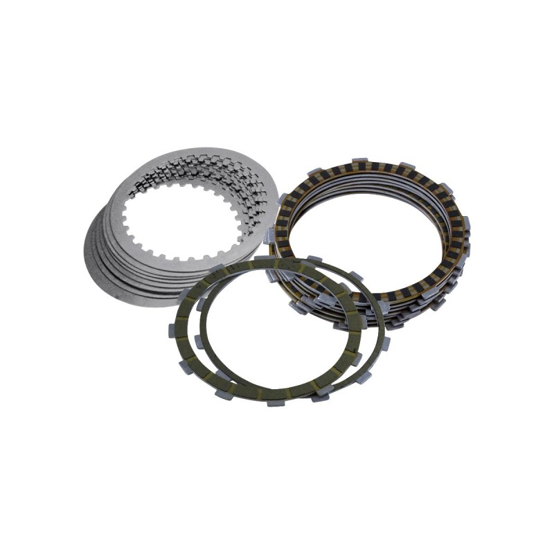 Clutch Plate Kit- Carbon Fiber Clutch Plate Kit 9 Carbon Fiber friction plates, 8 steel plates