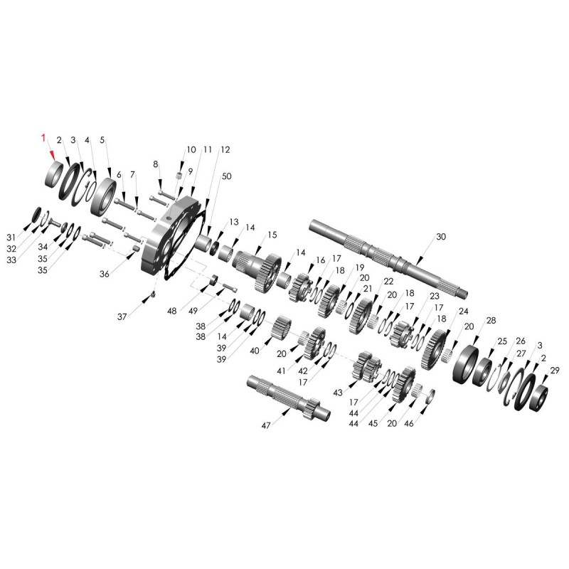 Transmission Sprocket Spacer OEM 33344-94