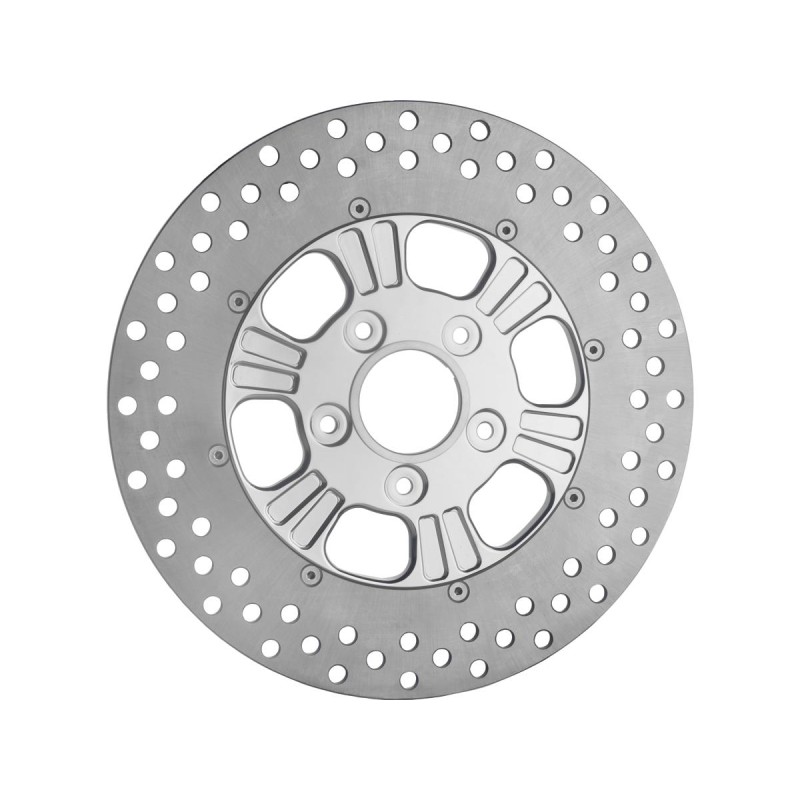 Dominator 2-Piece Brake Rotor Chrome Rear