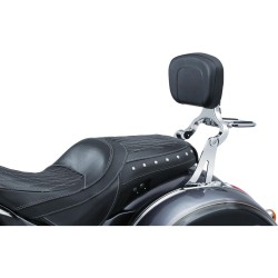 Multi Purpose Solid Backrest Mounts Chrome