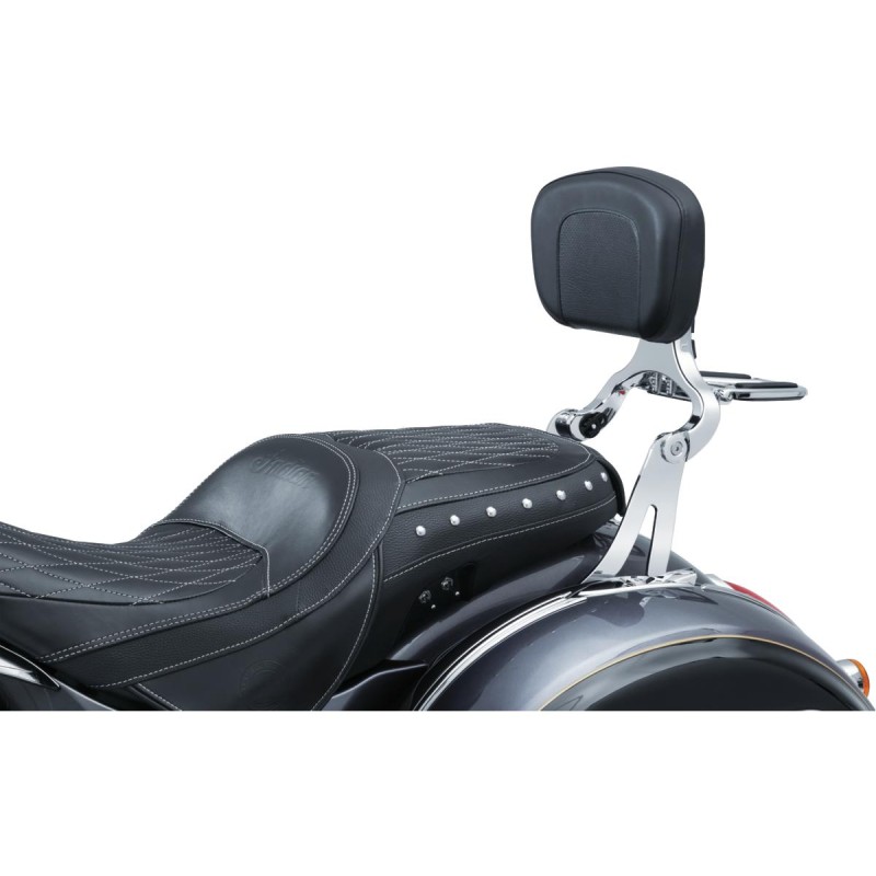 Multi Purpose Solid Backrest Mounts Chrome