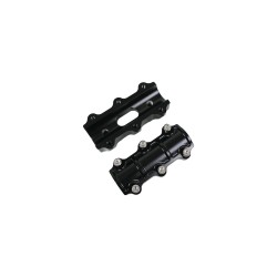 Big Block Risers Black 1 1/4" Anodized