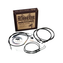 16" Gorilla Bar Cable Kit Black Vinyl Non-ABS Cruise Control