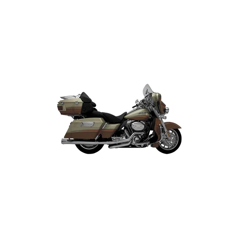 Touring Fat Shot Slip-On Muffler 2 in 2 Chrome 4"