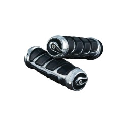 Kinetic Grips Chrome 7/8" Throttle By Wire Throttle Cables