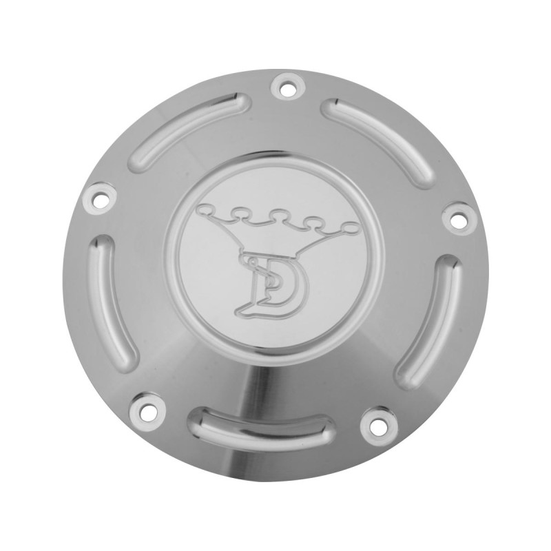 Crown Logo Derby Cover 5-hole Polished