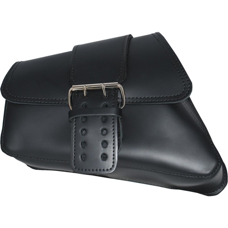 Solo Swingarm Saddle Bag Black Left