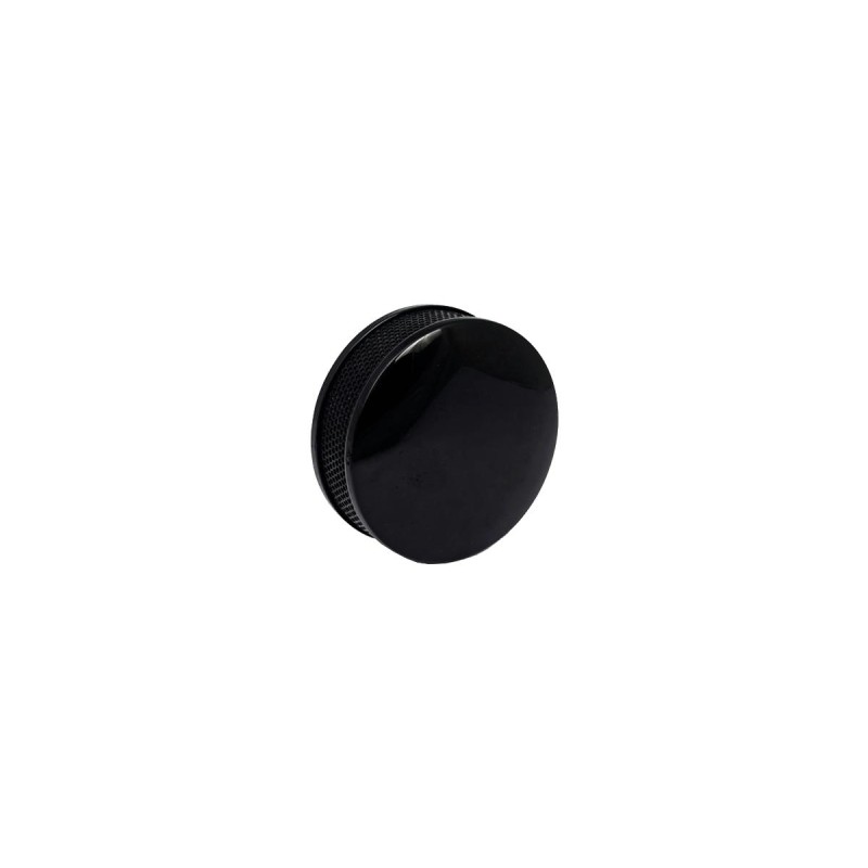 Round Air Cleaner Black