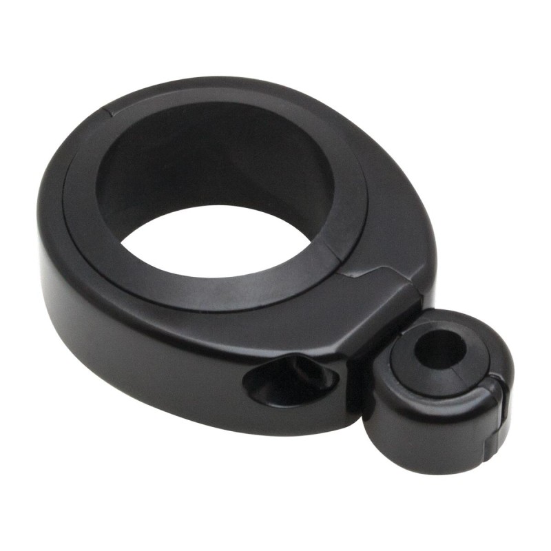 Swivel Head 1 1/4"-1 1/2" Diameter Tubing Cable Clamp Single Throttle/Clutch Cable Black