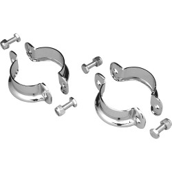 Chrome Late Model Muffler Clamps Muffler Clamp Chrome