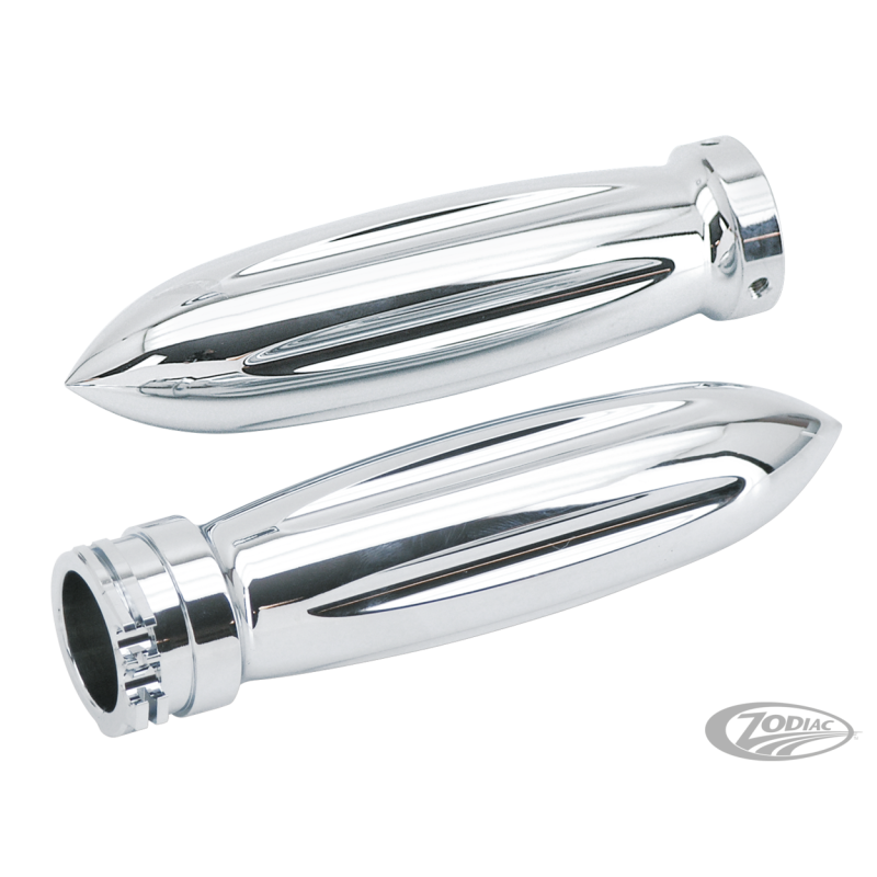 POIGNEES USINEES ET CHROMEES TYPE "ROCKET"