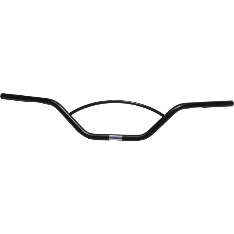 1" Cross Road Solo Handlebar Black Powder Coated 1"