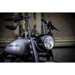 1 1/4" Road King Handlebar Polished 1 1/4" Throttle By Wire