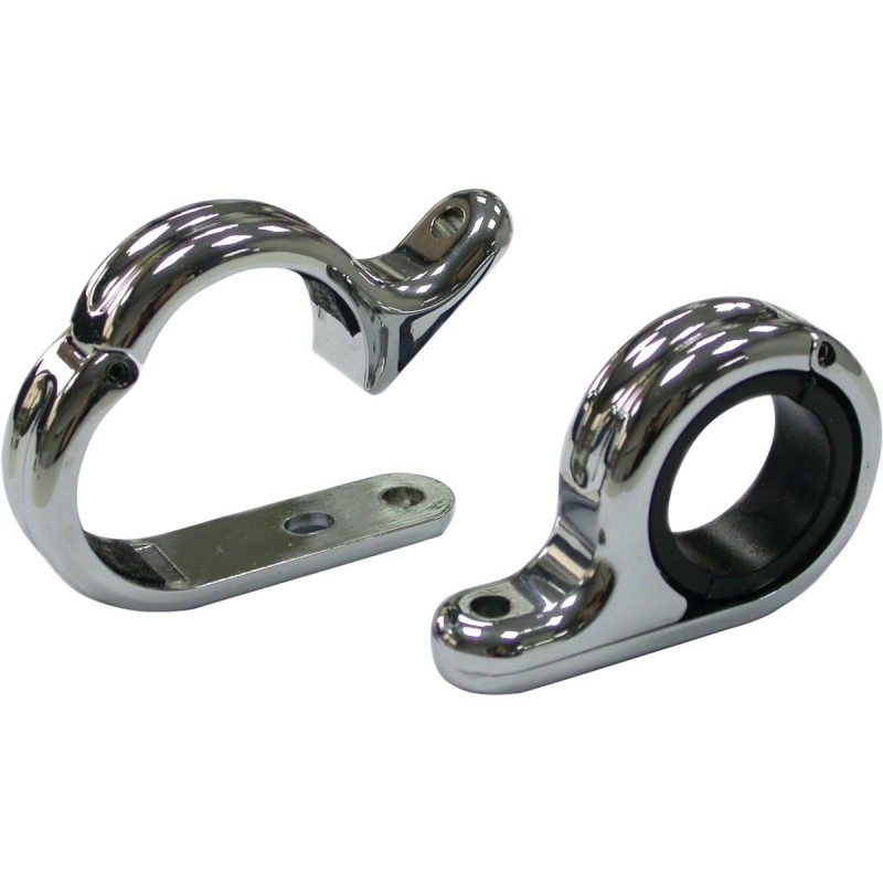 Quick Hinge 1" and 1 1/4" Clamp Chrome