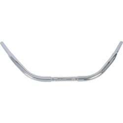 1 1/4" Beach Bar Handlebar Non-Dimpled 3-Hole Chrome 1 1/4" Throttle By Wire Throttle Cables