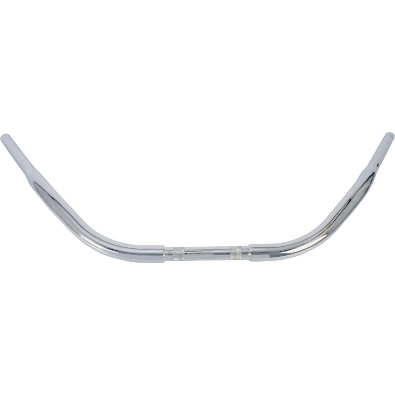 1 1/4" Beach Bar Handlebar Non-Dimpled 3-Hole Chrome 1 1/4" Throttle By Wire Throttle Cables