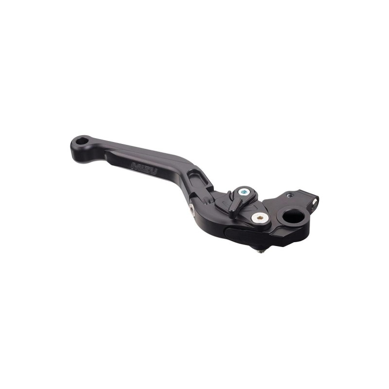 Adjustable and Foldable Replacement Lever Black Anodized Brake Side