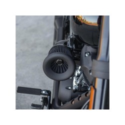 Velocity 90° Air Cleaner Black Anodized